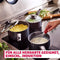 BK Kitchen Stories - Searsmart - Koekenpan - Ø 20 cm - Aluminium - Antiaanbaklaag - Zwart