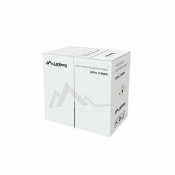 Lanberg LCU5-12CU-0305-S - UTP-netwerkkabel CAT5e - 305 m - Grijs