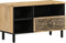 vidaXL - Tv-meubel - 80x33x46 - cm - massief - mangohout