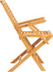 vidaXL - Tuinstoelen - 2 - st - inklapbaar - 56x63x90 - cm - massief - teakhout