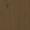 vidaXL - Hoofdbord - 206x6x101 - cm - massief - grenenhout - honingbruin