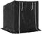 vidaXL - Haardhoutrek - met - regenhoes - 101x61x110,5 - cm - gegalvaniseerd - staal