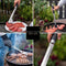 Ozocozy BBQ accessoires - 10-delig - Barbecue gereedschap - Hittebestendige handschoen - Aluminium koffer