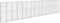 vidaXL - Schanskorfmuur - met - deksels - 900x50x200 - cm - gegalvaniseerd - staal