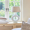 Riviera Maison Lampenkap Crème - Chelan Geweven Stof - Linnen - (ØxH) 45x25