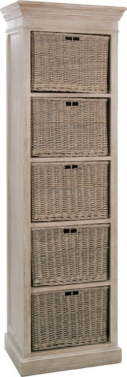 J-Line kast 5 Manden - hout - naturel