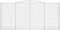vidaXL - Schanskorven - 3 - st - gewelfd - 400x50x180/200 - cm - ijzer
