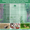 Inloopkas 3-laags Plantenstandaard - 200 x 100 x 215 cm - Groen