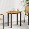 vidaXL - Tafelblad - 80x40x2,2 - cm - Ovaal - Massief - Acaciahout