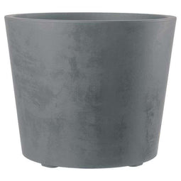 Bloempot - DEROMA - Millennium R - Asgrijs - Zelfbewaterend - Wielen - 59 cm