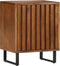 vidaXL - Nachtkastje - 40x30x50 - cm - massief - mangohout