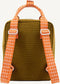 Sticky Lemon Backpack/Boekentas Small Farmhouse - Corduroy - Soil Green