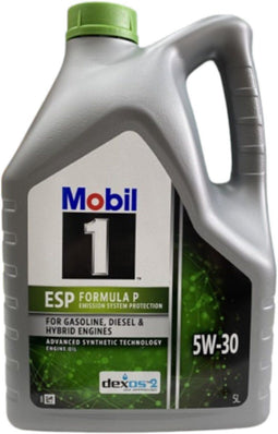 Mobil 1 ESP Formula P - Motorolie 5W-30 - Volsynthetisch - 5 liter