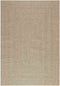 vidaXL - Vloerkleed - ZIZUR - beige - binnen - en - buiten - 140x200 - cm - jute - look