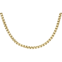 Fossil JF04504710 - Schakelketting - Goudkleurig roestvrij staal - 46 cm