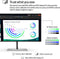HP Series 7 Pro 724pf - 23.8-inch LED-monitor - Full HD 1920x1080 - Zilver Zwart