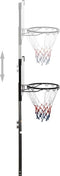 vidaXL Basketbalstandaard 216-250 cm polycarbonaat transparant