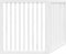 vidaXL - Hondenhek - inklapbaar - 2 - panelen - 160 - cm - populierenhout - wit