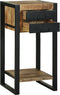 vidaXL - Telefoonstandaard - 40x40x80 - cm - Massief - Ruw - Houten - Mango