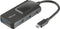 Trust Oila - USB 3.0 Hub - 4 Poorts USB Type C naar Type A - Zwart