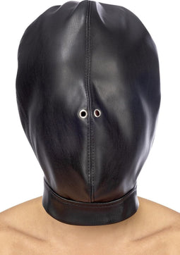 Fetish Tentation - Bondage Masker - Vrije Neusgaten - Zwart