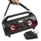 Audiocore AC875 - Draagbare Bluetooth-luidspreker Boombox 30W IPX4 Spatwaterdicht - Zwart