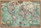 Educa Grote wereldkaart - Puzzel 4000 stukjes - 136 x 96 cm