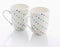Mokkenset Benetton Addige Porselein Bone China 360 ml (4 uds)