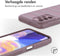 imoshion Hoesje - Geschikt voor Samsung Galaxy A23 (5G) - EasyGrip Backcover - Paars