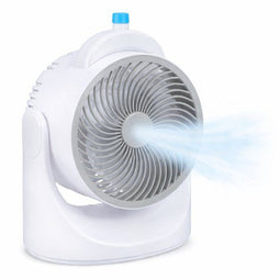 Mini Tafelventilator met Koelelement - Verstelbare Mini Ventilator met 3 Standen - USB Ventilator