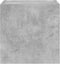 vidaXL - Tv-wandmeubels - met - LED - 2 - st - 30,5x35x30 - cm - betongrijs