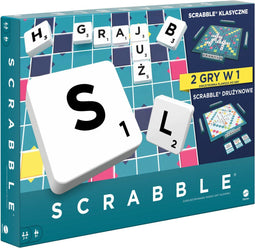 Mattel Games Scrabble Together - Bordspel - Twee spellen in één
