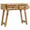 vidaXL - Wandtafel - 90x32x75 - cm - massief - ruw - mangohout
