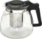 Glazen theepot 900 ml met filter/infuser en handvat - Theepotten/theekannen van glas - Theepot met thee infuser