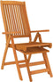vidaXL - Tuinstoelen - met - voetensteunen - 2 - st - inklapbaar - eucalyptushout