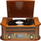 Denver MRD-51 - Retro Platenspeler - DAB+ Radio USB Opname - ECHT HOUT