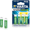 Varta Power Accu NiMH-batterij AAA Micro 1000 mAh 4-pack