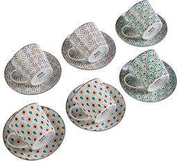 Set van Kopje met Schotel Versa Hilda Porselein (12 pcs)