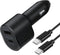 Samsung EP-L5300XBEGWW - Dual Fast Car Charger - 60W 2x USB (1x USB type-A 1x USB type-C) - Zwart