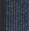 vidaXL - Deurmat - 40x60 - cm - gestreept - blauw