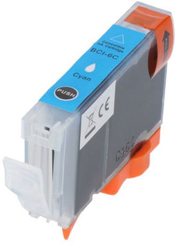 PrintAbout BCI-6C - Huismerk Inktcartridge - 650 pagina's - Cyaan