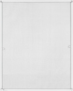 Vliegenhor Aluminium - Raamhor 80 x 100 cm - Wit - Incl. Bevestigingsmateriaal