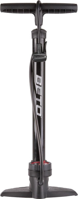 Beto Fietspomp Met Manometer Staal 11 Bar Zwart