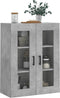 vidaXL - Wandkast - 69,5x34x90 - cm - betongrijs