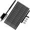 vidaXL - Grondboor - met - handvat - 120 - mm - en - verlengstukken - 9 - m