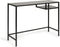 Lifa Living Bureau Orly - Industrieel - Metaal en MDF - Onderblad - Zwart - 100 x 36 x 76 cm