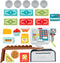 Fisher-Price Leerplezier Tellen en Shoppen - Speelgoedkassa - 20 speelonderdelen