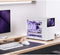 Jonsbo D31 STD - Behuizing Small Form Factor - DTX Micro-ATX Mini-ITX - Gehard glas wit