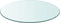 vidaXL - Tafelblad - van - gehard - glas - 900 - mm - rond