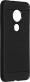 Hoesje Siliconen Geschikt voor Nokia 7.2 / 6.2 - Brushed Backcover - Zwart